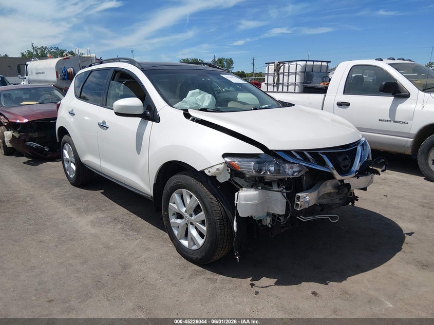 Vin: jn8az1mw5ew502428, lot: 45723805, nissan murano sl 2014 img_1