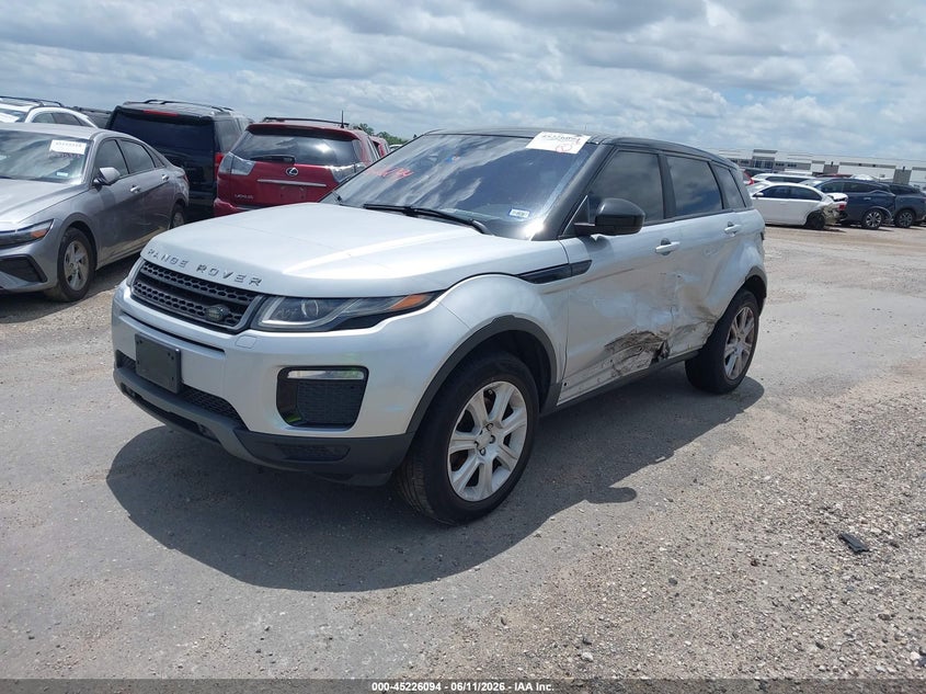 Vin: salvp2bg2gh085712, lot: 45723855, land rover range rover evoque se/se premium 20162