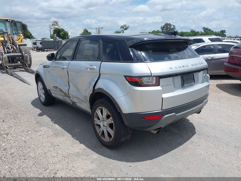 Vin: salvp2bg2gh085712, lot: 45723855, land rover range rover evoque se/se premium 20163