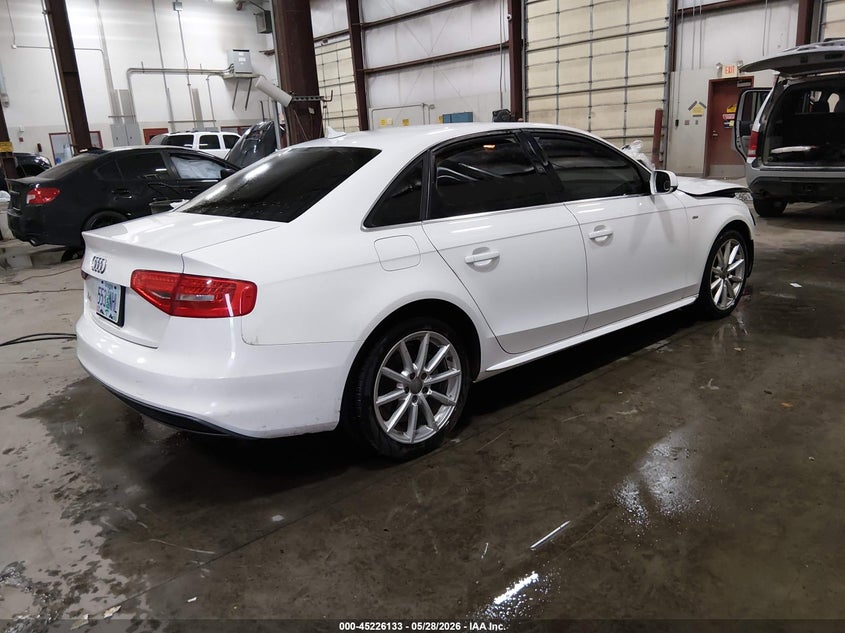 Vin: wauefafl0gn007312, lot: 45723894, audi a4 2.0t premium plus 20164