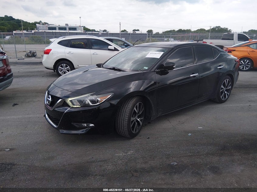 Vin: 1n4aa6ap1jc380522, lot: 45723912, nissan maxima 3.5 sl 20182