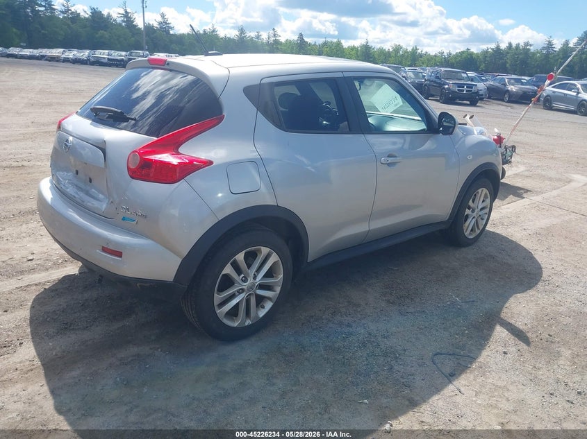 Vin: jn8af5mv6et357862, lot: 45723995, nissan juke sl 20144
