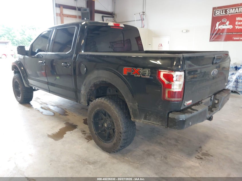 Vin: 1ftew1e51jkf53048, lot: 45724090, ford f-150 xlt 20183