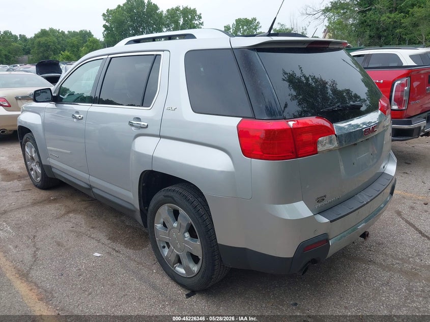 2012 Gmc Terrain 3.0 Slt-2 silver Lot 111045226346 Vin 2GKFLWE50C6156516