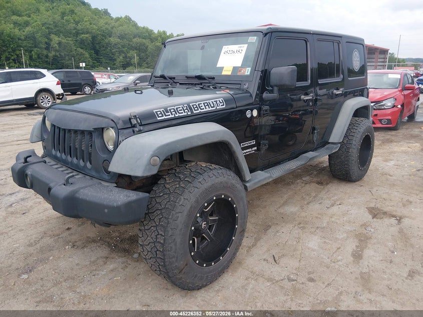 Vin: 1c4bjwdg5cl141472, lot: 45724113, jeep wrangler unlimited sport 20122