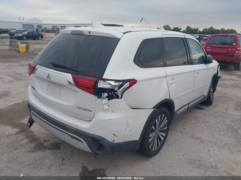 Vin: ja4ad2a30kj002366, lot: 45724119, mitsubishi outlander es 20194