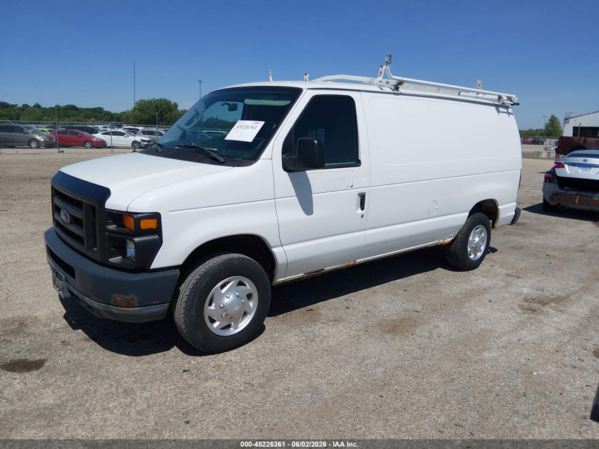 Vin: 1ftne1ew2bda68242, lot: 45724121, ford e-150 commercial 20112