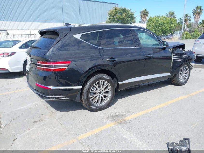 Vin: kmuhc4sb1tu335617, lot: 45724142, genesis gv80 2.5t rwd 20264