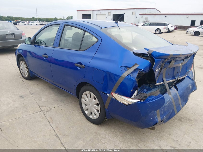 Vin: 3n1cn7ap4el861388, lot: 45724144, nissan versa 1.6 s+ 20143