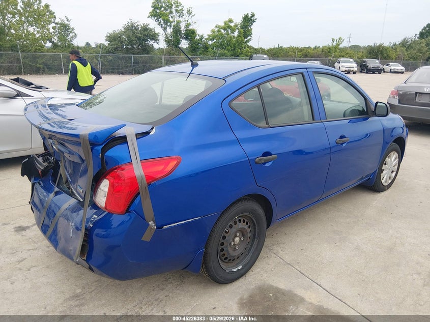 Vin: 3n1cn7ap4el861388, lot: 45724144, nissan versa 1.6 s+ 20144