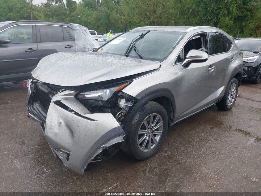 Vin: jtjyarbz7g2046713, lot: 45724153, lexus nx 200t 20162