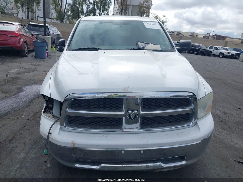 2012 Ram 1500 4.7 Ram Slt Unknown Lot 111045226401 Vin 1C6RD7GP2CS116498