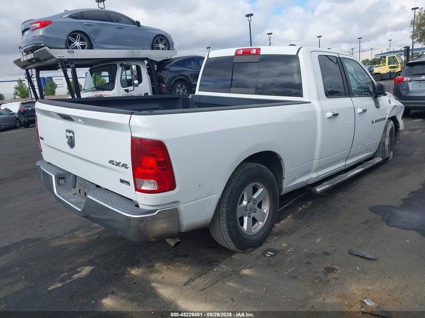 2012 Ram 1500 4.7 Ram Slt Unknown Lot 111045226401 Vin 1C6RD7GP2CS116498