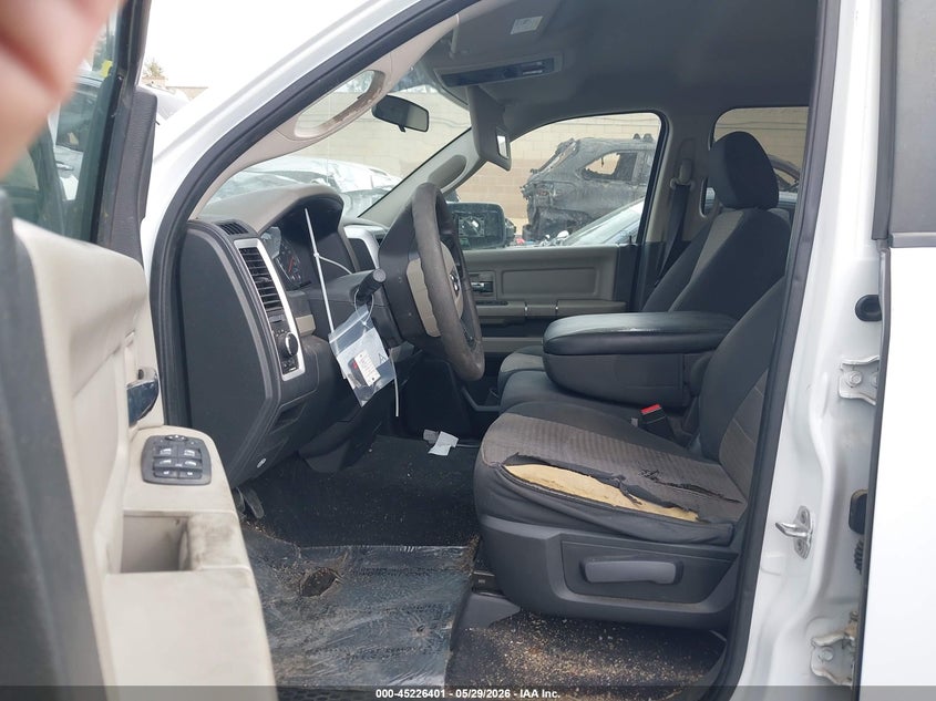 2012 Ram 1500 4.7 Ram Slt Unknown Lot 111045226401 Vin 1C6RD7GP2CS116498