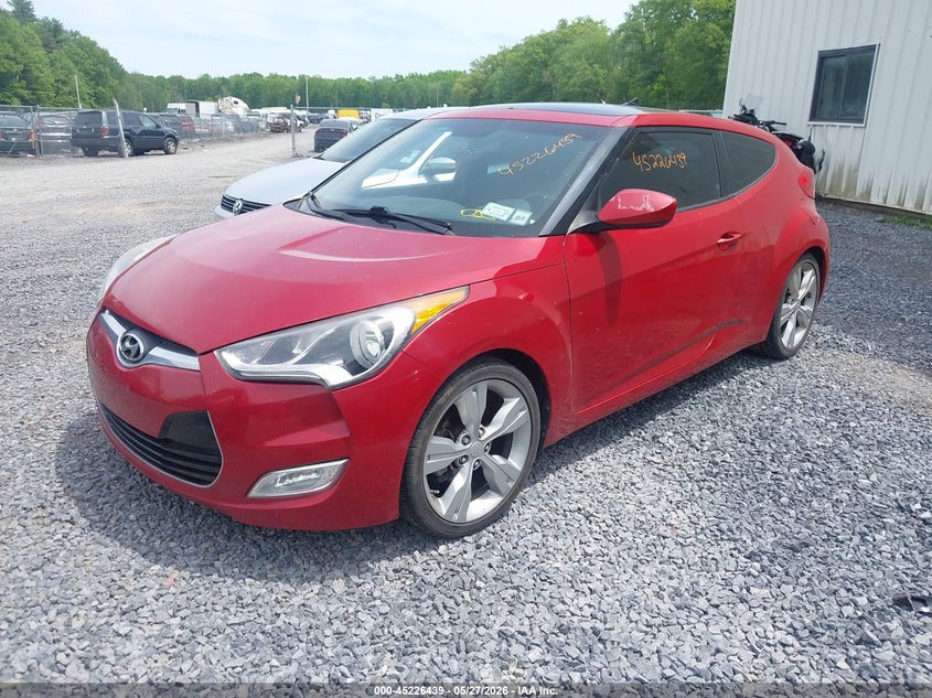 2017 Hyundai Veloster Value Edition KMHTC6AD8HU321079 photo 1