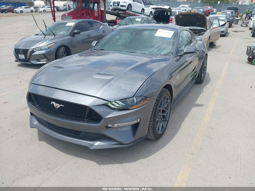 Vin: 1fa6p8cf4m5143844, lot: 45724225, ford mustang gt fastback 20212