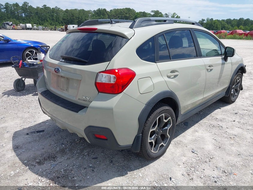 Vin: jf2gpagc2e8334430, lot: 45724237, subaru xv crosstrek 2.0i limited 20144
