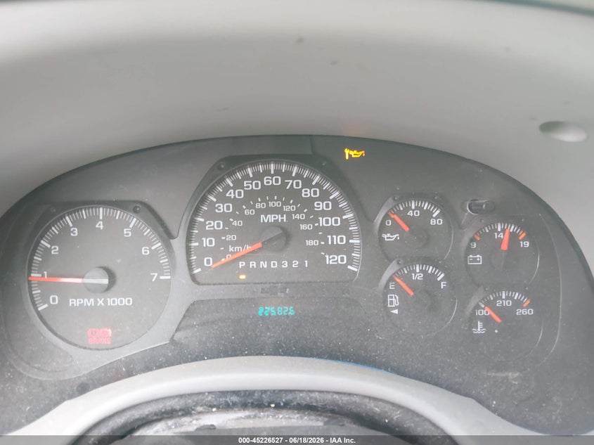 2008 Chevrolet Trailblazer Fleet VIN: 1GNDT13S882139036 Lot: 45226527