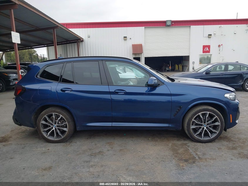 VIN WBX57DP01NN174140 2022 BMW X3 XDRIVE30I
