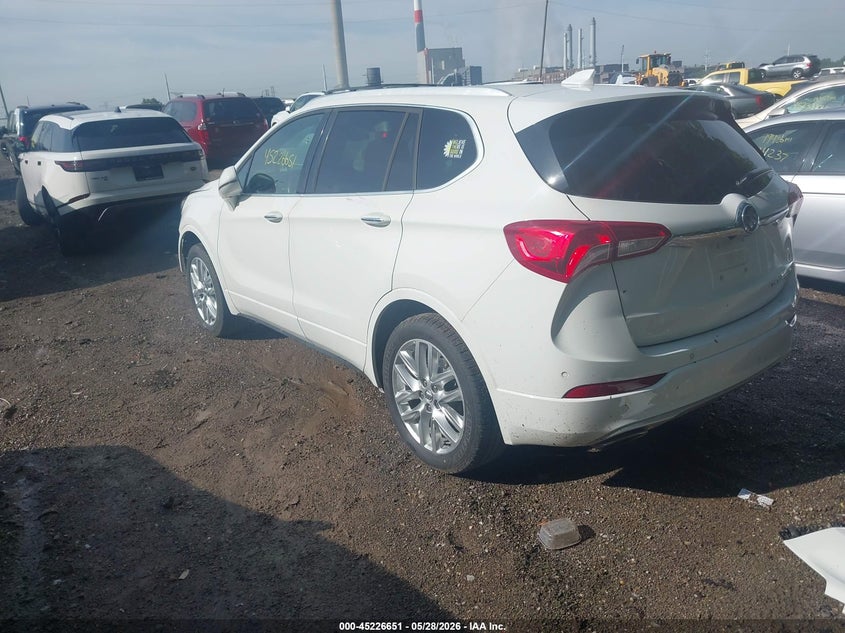 Vin: lrbfx3sx7kd095054, lot: 45724411, buick envision awd premium i 20193