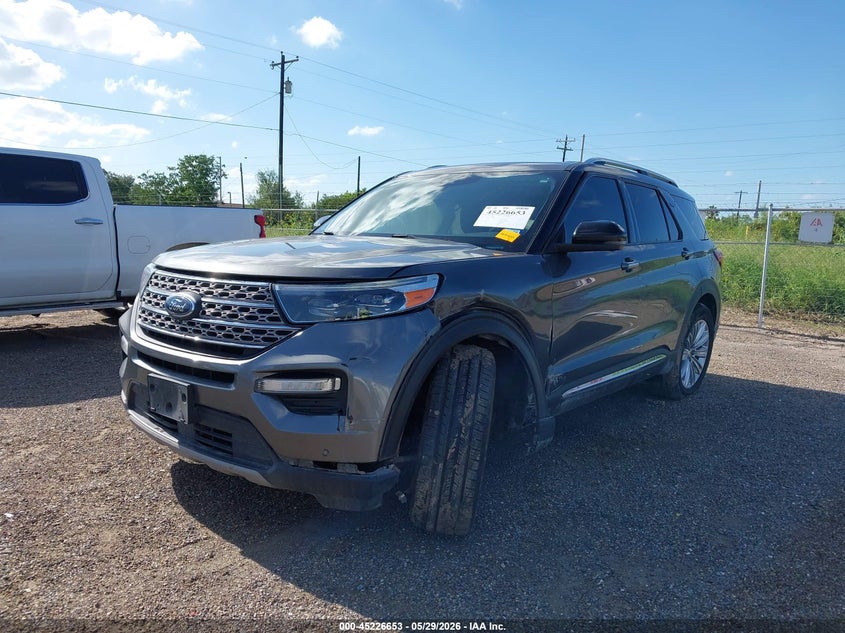 2021 FORD EXPLORER auction photo 2