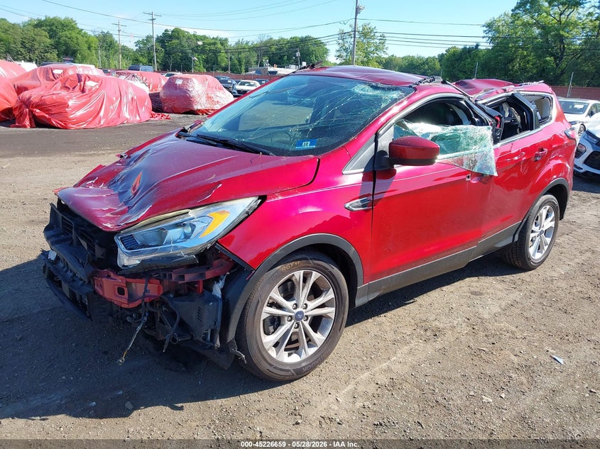 Vin: 1fmcu9hd6jub33560, lot: 45724420, ford escape sel 20182
