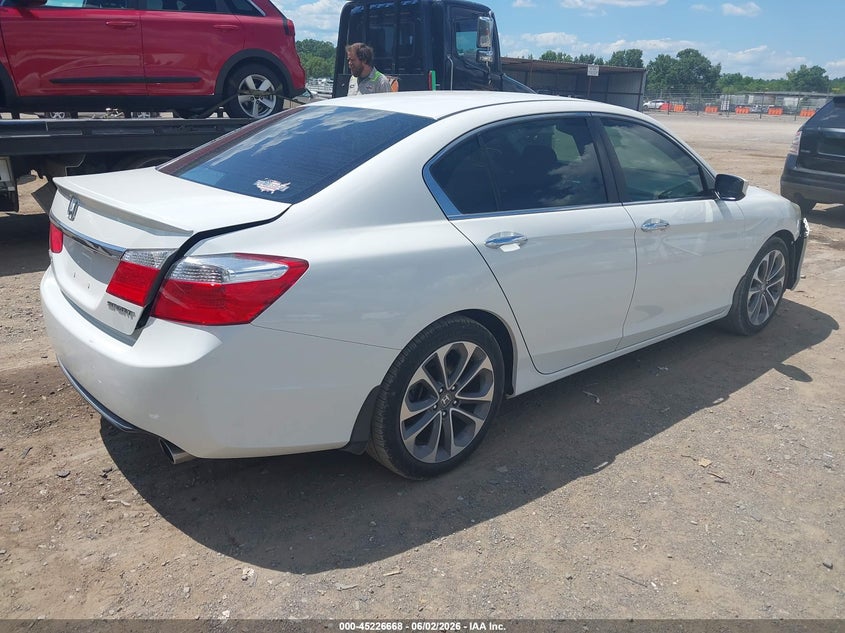 Vin: 1hgcr2f50da121274, lot: 45724430, honda accord sport 20134