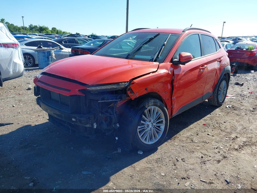 VIN KM8K2CAAXKU358029 2019 HYUNDAI KONA SEL
