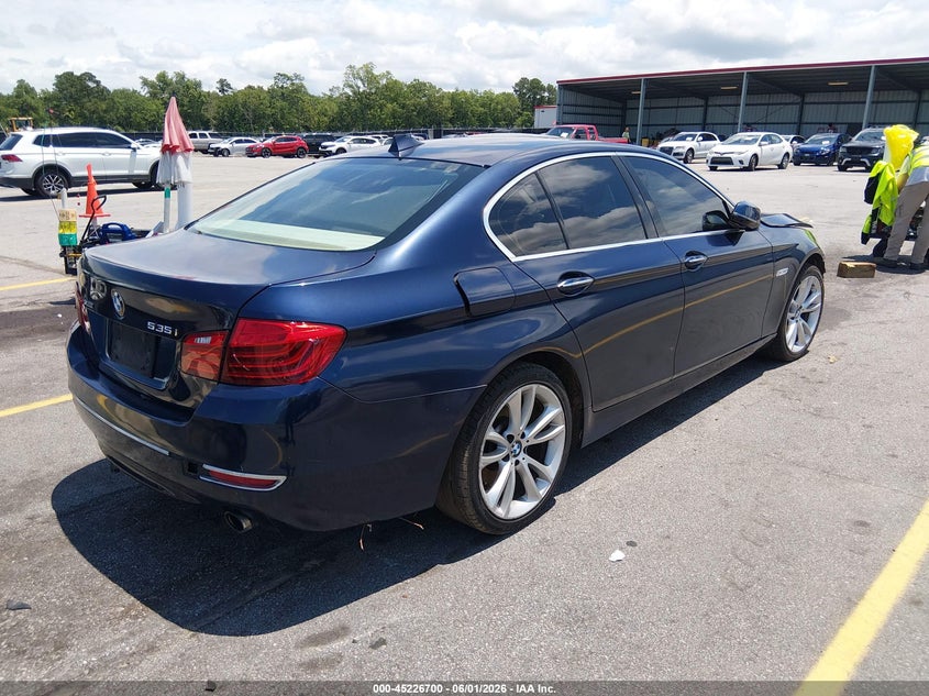 Vin: wba5b3c52ed532727, lot: 45724461, bmw 535i xdrive 20144
