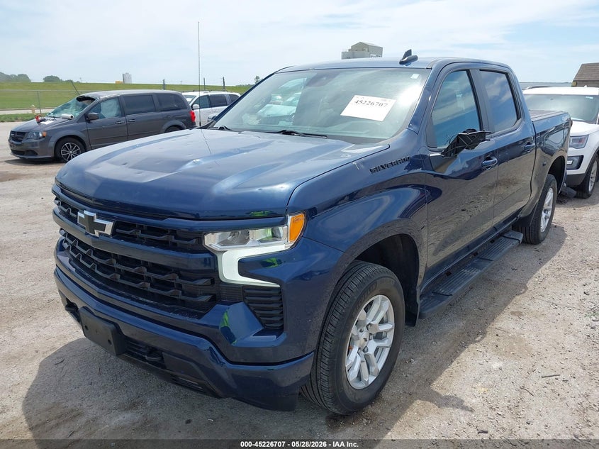 2023 Chevrolet Silverado 1500 4wd  Short Bed Rst 2GCUDEED2P1137101 photo 1