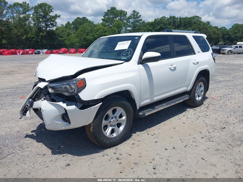 Vin: jteeu5jr8m5250319, lot: 45724488, toyota 4runner sr5 20212