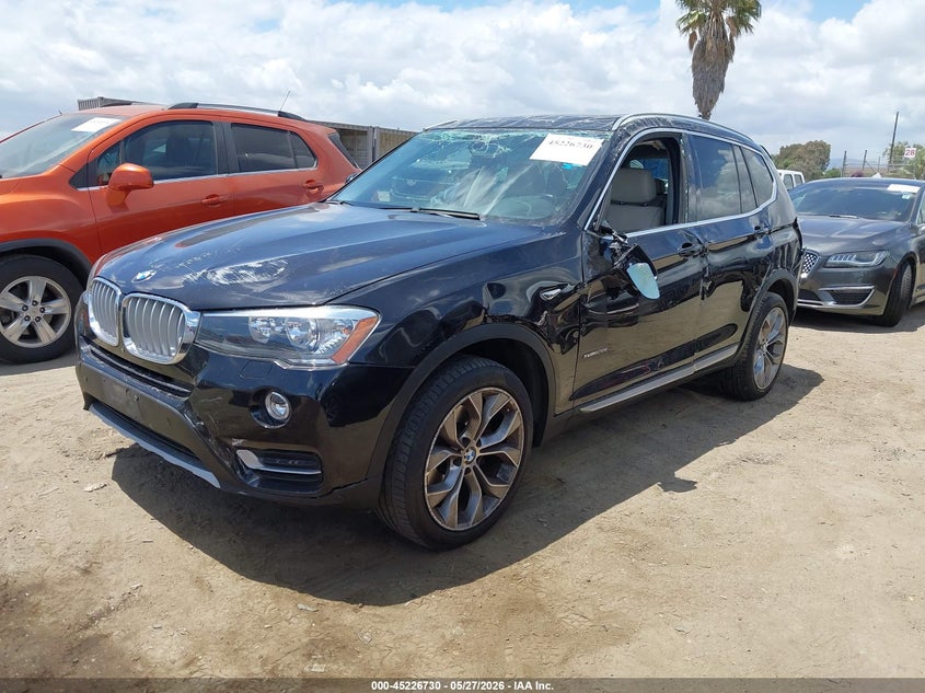 Vin: 5uxwz7c30h0v87602, lot: 45724491, bmw x3 sdrive28i 20172
