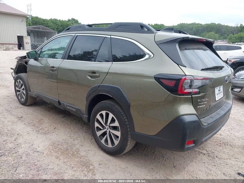 2025 SUBARU OUTBACK auction photo 3