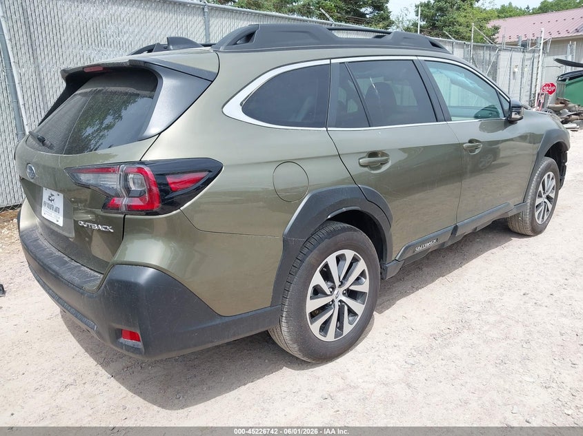 2025 SUBARU OUTBACK auction photo 4