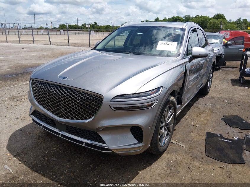 Vin: kmumadtb4nu060864, lot: 45724518, genesis gv70 2.5t awd 20222