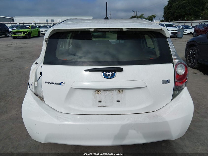 2012 Toyota Prius C Two VIN: JTDKDTB35C1522630 Lot: 45226802