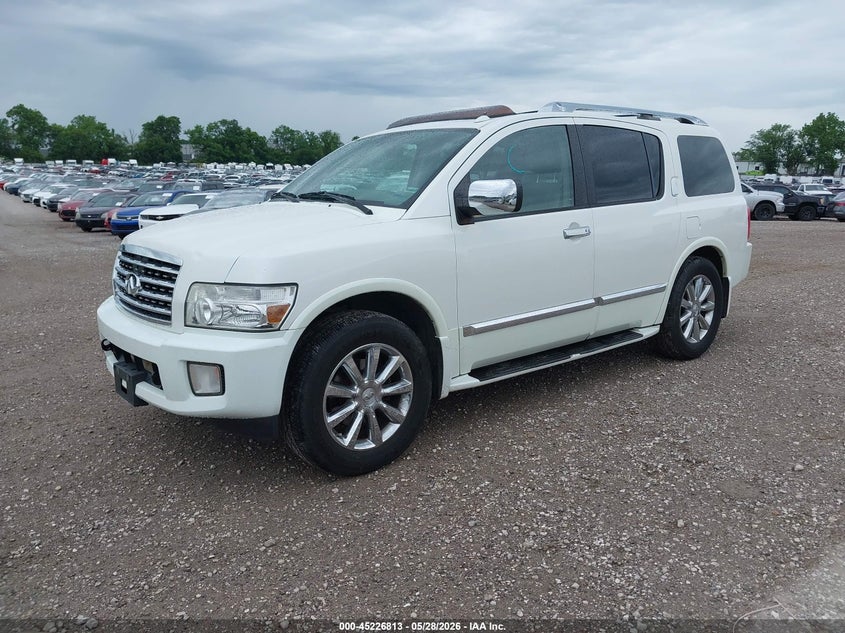 Vin: 5n3za0ne5an909092, lot: 45724575, infiniti qx56 20102