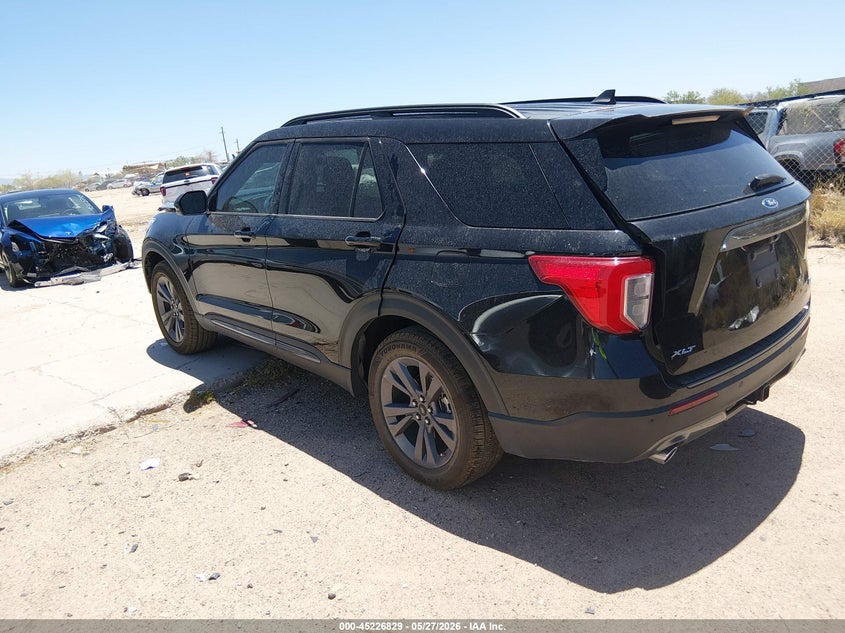 Vin: 1fmsk8dh7rga60973, lot: 45724589, ford explorer xlt 20243