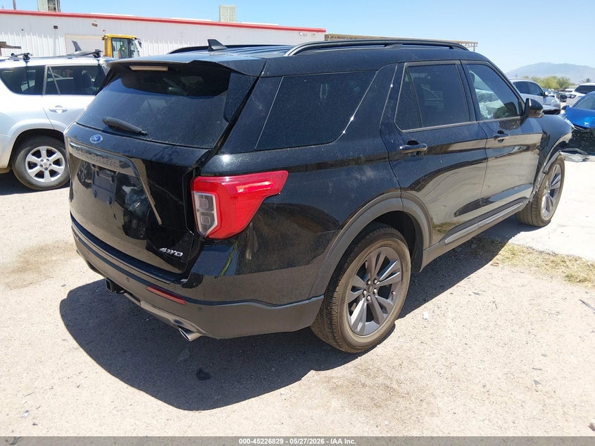 Vin: 1fmsk8dh7rga60973, lot: 45724589, ford explorer xlt 20244