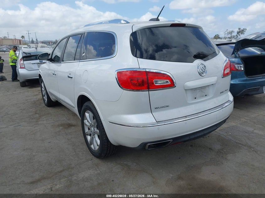 Vin: 5gakrckd8hj218226, lot: 45724600, buick enclave premium 20173