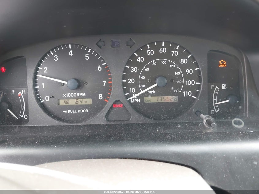 2001 Chevrolet Prizm Lsi VIN: 1Y1SK54871Z414725 Lot: 45226852