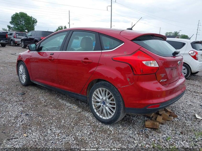 Vin: 1fahp3m21cl429166, lot: 45724625, ford focus sel 20123