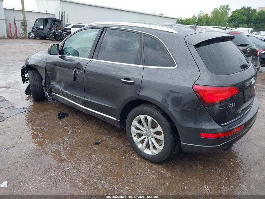 Vin: wa1lfafp8fa130837, lot: 45724657, audi q5 2.0t premium 20153