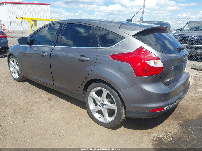 Vin: 1fadp3n27dl119926, lot: 45724659, ford focus titanium 20133