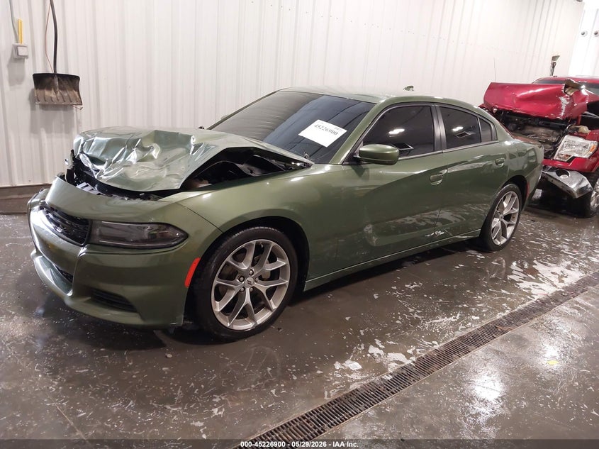 Vin: 2c3cdxbg5nh264665, lot: 45724661, dodge charger sxt rwd 20222