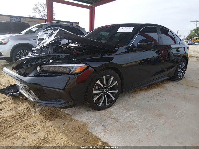 2024 Honda Civic Ex-L 19XFL1H77RE028178 photo 1