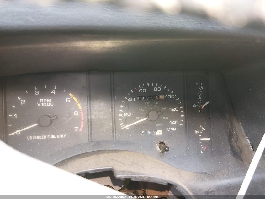 1990 Ford Mustang Lx VIN: 1FACP41E2LF137491 Lot: 45226937