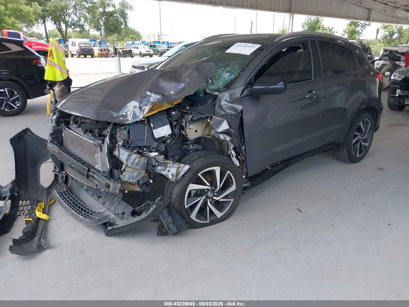 Vin: 3czru5h13lm708034, lot: 45724710, honda hr-v 2wd sport 20202
