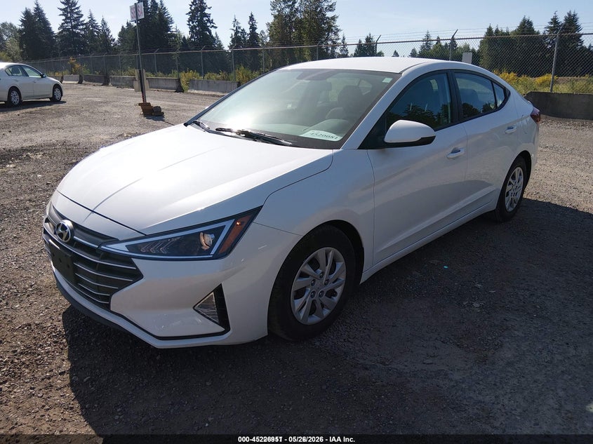 Vin: 5npd74lf2kh479919, lot: 45724712, hyundai elantra se 20192