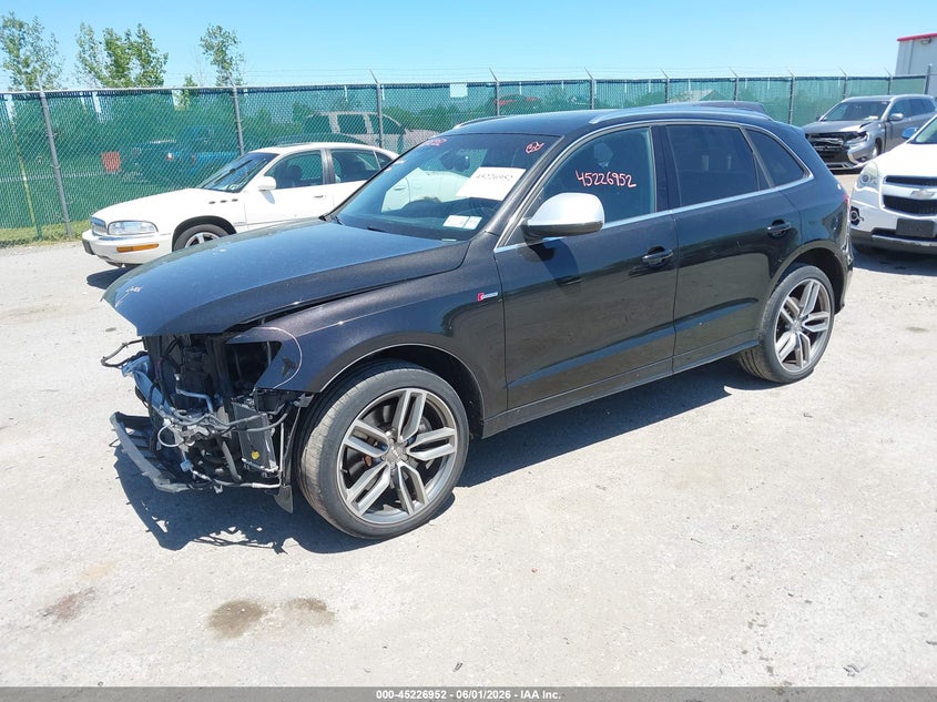 Vin: wa1cgafp3ea106179, lot: 45724713, audi sq5 3.0t premium plus 20142